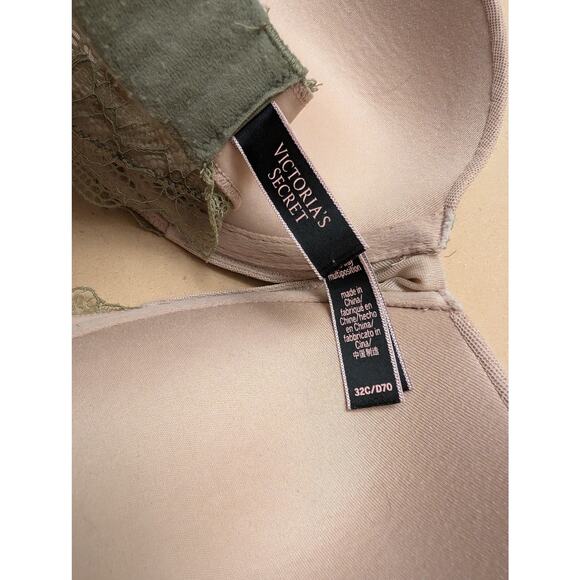 Victoria's Secret Very Sexy Multi-Way Bra Gray Padded Underwire Removable Straps - Picture 4 of 6